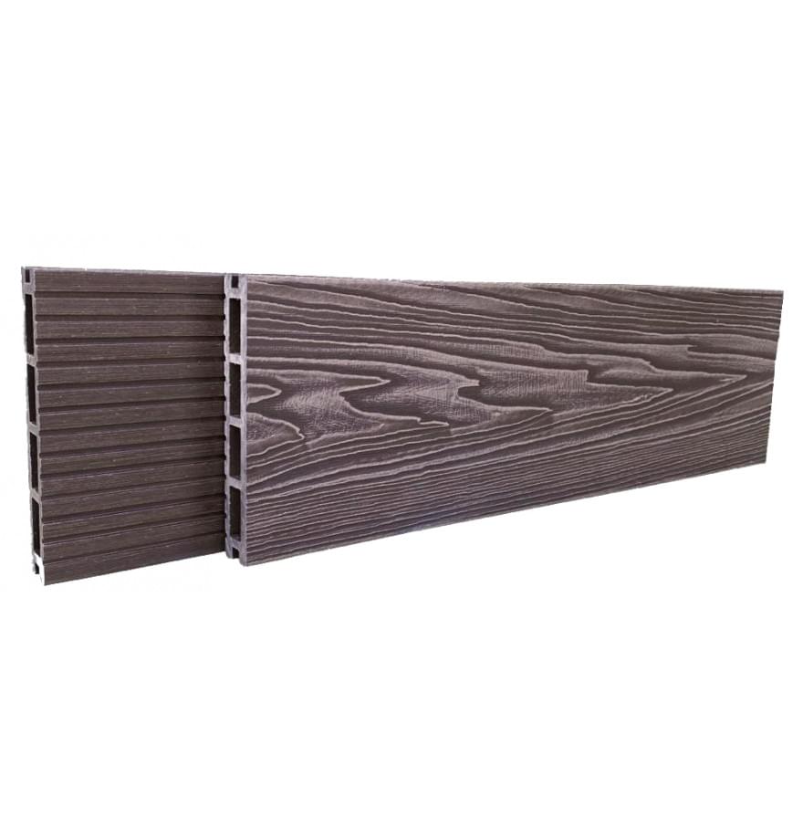 Террасная доска из ДПК Best Decking Comfort 3D Тиснение/Вельвет, цвет Венге 3 пог.м.