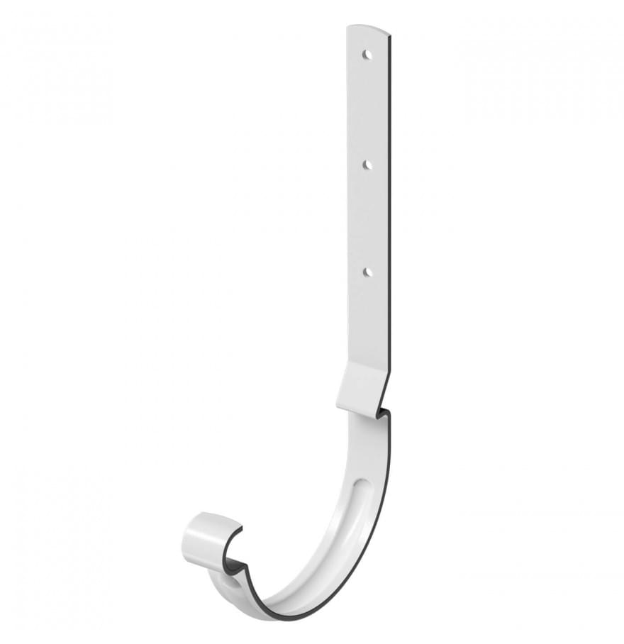 Карнизный крюк длинный Деке Stal Premium Пломбир (RAL 9010)